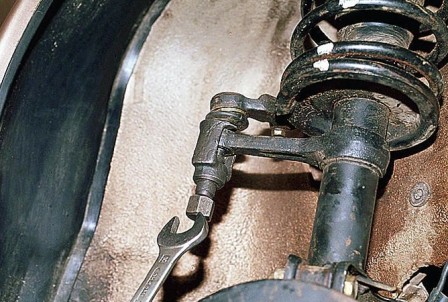 Инструкция по замене рулевой тяги и рулевых наконечников ВАЗ 2110, 2111, 2112